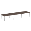 Переговорный стол (3 столешницы) на А-образном м/к БА.ПРГ-3.4 Metal System