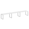 Рабочая станция на 3 раб.места на О-образном м/к БО.СМ-3.4 Metal System