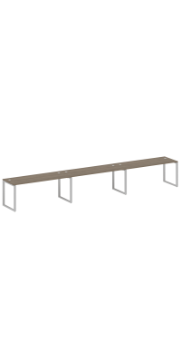 Рабочая станция на 3 раб.места на О-образном м/к БО.СМ-3.5 Metal System