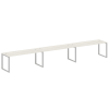 Рабочая станция на 3 раб.места на О-образном м/к БО.СМ-3.5 Metal System