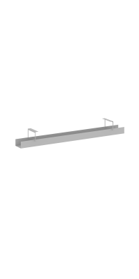 Кабель-канал узкий для стола L1200мм МК-0120 Metal System