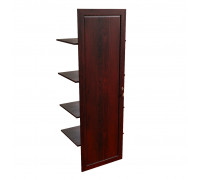 Наполнение одностворчатого шкафа с деревянной дверцей и вешалкой 20554