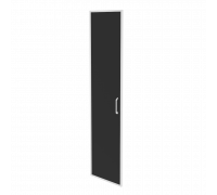 Фасад стекло в раме высокий левый (лакобель, белый) O.SR-1(L) white/black