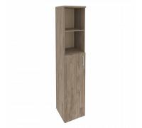 Шкаф высокий узкий левый (1 средний фасад ЛДСП) O.SU-1.6(L)