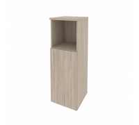 Шкаф средний узкий правый (1 низкий фасад ЛДСП) O.SU-2.1(R)