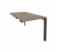 Стол-приставка двойной на П-образном м/к к опорным элем. O.MP-D.SPR-0.7