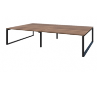 Стол переговорный (2 столешницы) на О-м/каркасе НТМП.О.120.11.2