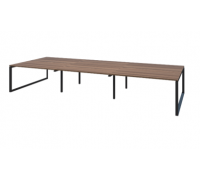 Стол переговорный (3 столешницы) на О-м/каркасе НТМП.О.120.11.3