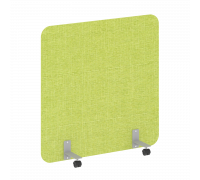 Перегородка на металлических опорах, на роликах AP.R-120-120