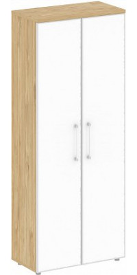Шкаф высокий широкий SK.ST-1.10R white/black Шифт