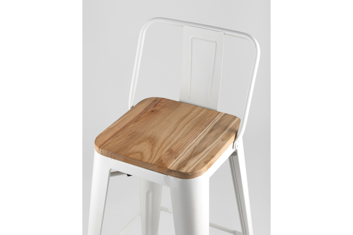 Стул полубарный TOLIX WOOD купить в Про-офис