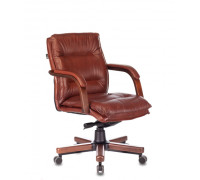 Кресло руководителя Бюрократ T-9927WALNUT-LOW
