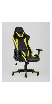 Кресло игровое TopChairs Gallardo желтое