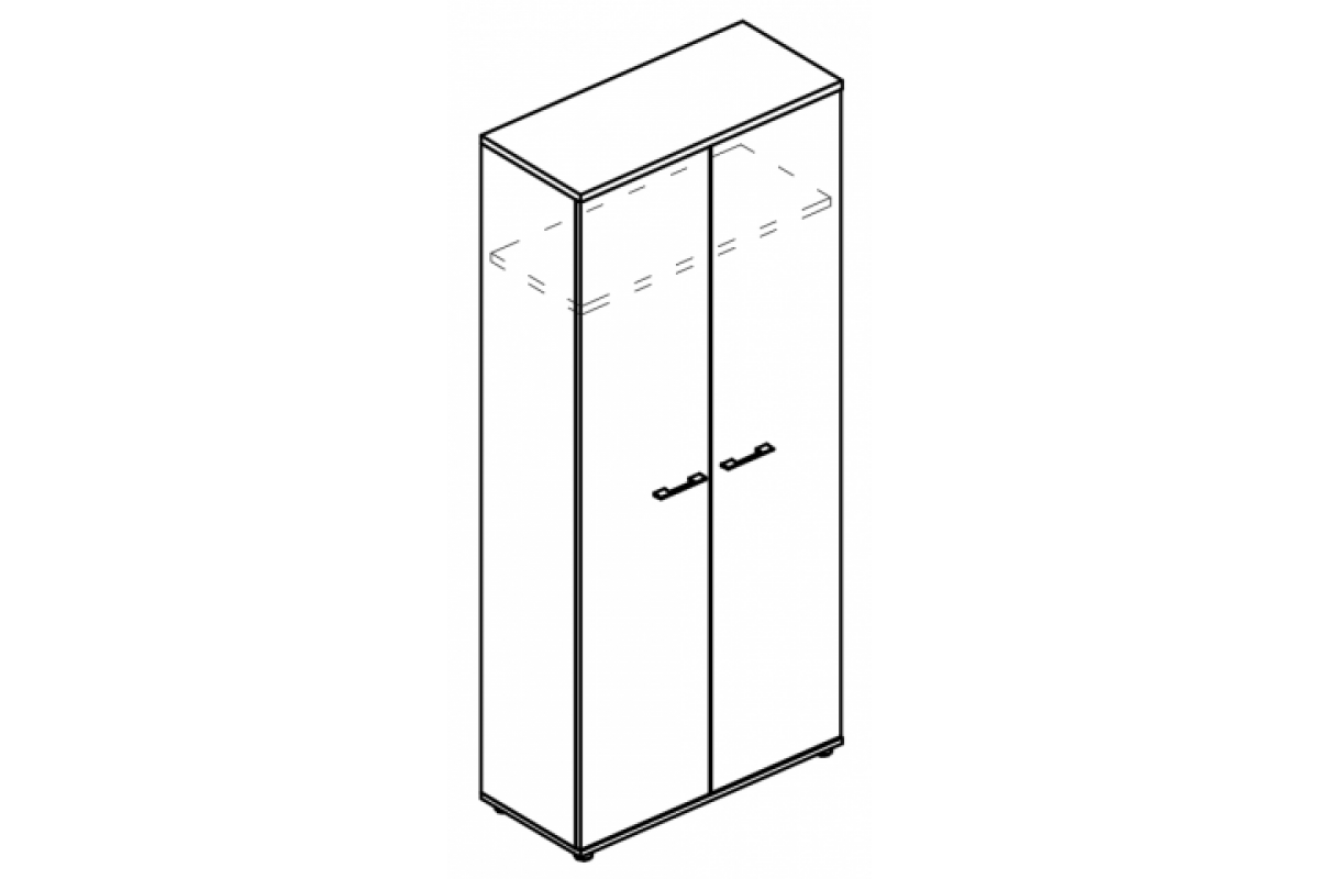 Шкаф для одежды (топ ДСП) МР 9407 Alta