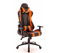 Геймерское кресло Lotus S2 экокожа оранжевый