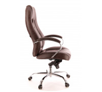 Кресло Drift M экокожа коричневый