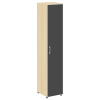 Шкаф для документов LT-SU 1.10R white/black Yalta