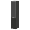 Стеллаж высокий узкий LT-SU 1.2R white/black Yalta