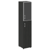 Шкаф для документов LT-SU 1.7R white/black Yalta
