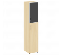 Шкаф для документов LT.SU-1.7 R white/black