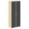 Стеллаж высокий широкий LT-ST 1.10R white/black Yalta