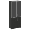 Стеллаж высокий широкий LT-ST 1.2R white/black Yalta