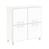 Стеллаж квадратный LT-SD1.2R white Yalta