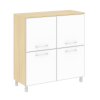 Стеллаж квадратный LT-SD1.2R white Yalta