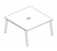 Стол для переговоров на металлокаркасе TRE А4 Б3 133 БП