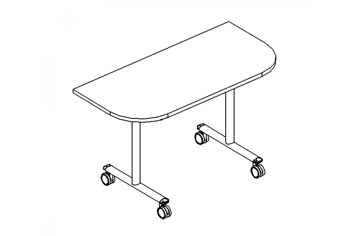 Стол приставной складной А4 С 087 БП