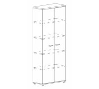 Шкаф для документов закрытый А4 9372 БП