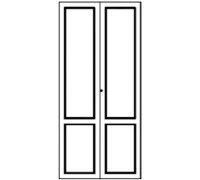 Двери для гардероба (пара) 01184lx