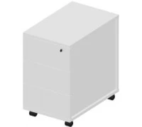 Тумба мобильная узкая UMP3N