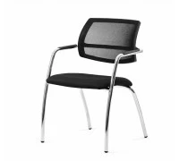 URBAN MESH Кресло 4 опоры кожа