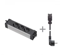 Блок розеточный 3x220V+кабель 1,5м STEP
