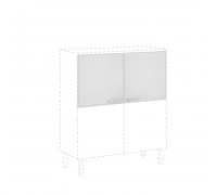 Комплект стеклянных дверей, 2 шт TETTO