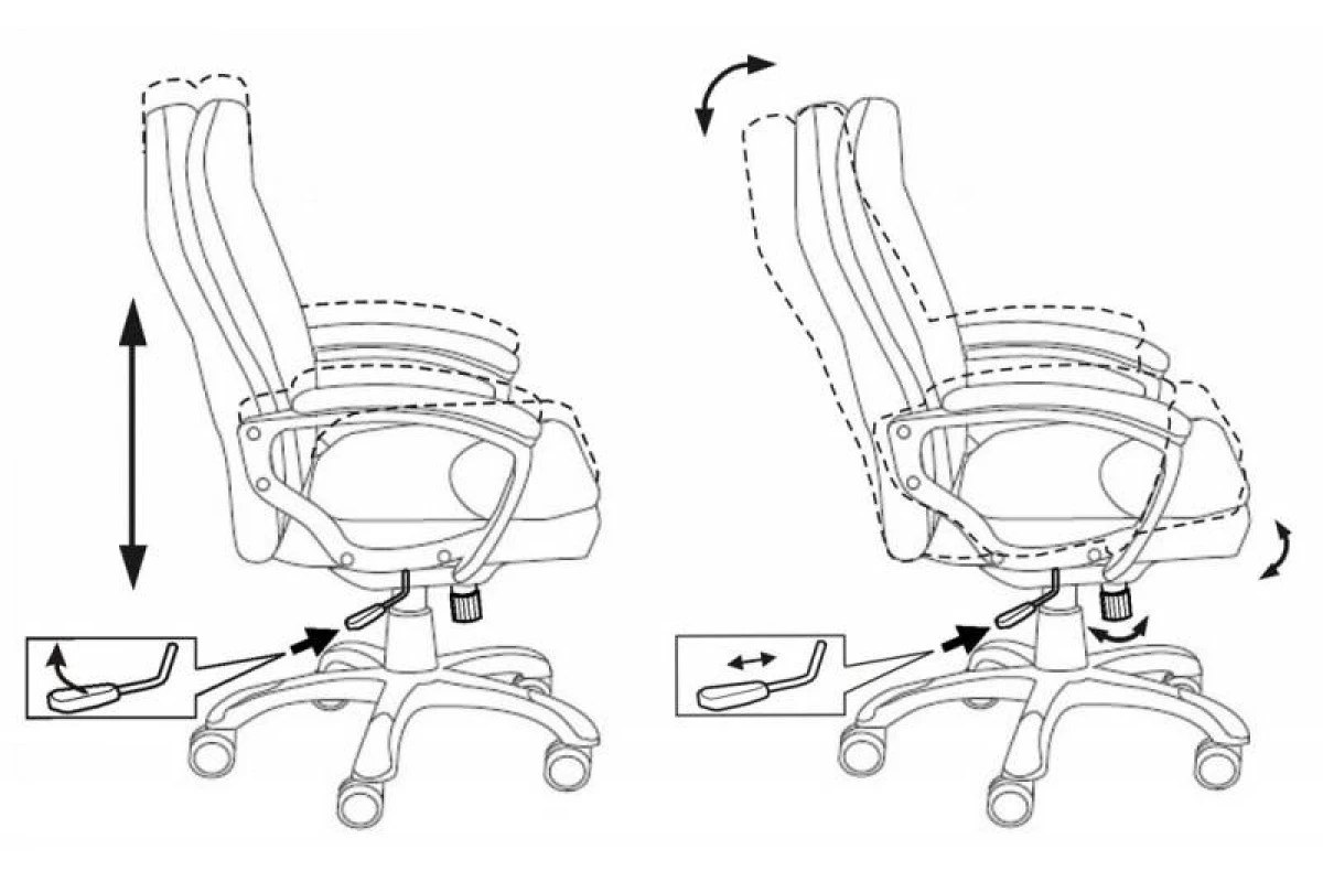 Кресло руководителя Бюрократ CH-868AXSN