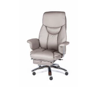 Кресло руководителя Парламент Grey-Brown PU
