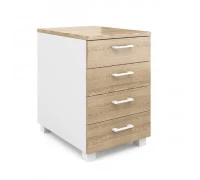 Тумба приставная с центральным замком AL-3.2 ц.з.