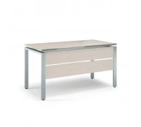 Стол письменный прямой с царгой на металлокаркасе V-1.1.2СМ