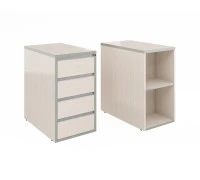 Тумба приставная с полкой с замком V-3.4 ц/з