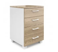 Тумба приставная с центральным замком  AL-3.1 ц.з.