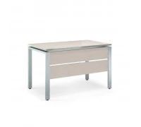 Стол письменный прямой с царгой на металлокаркасе  V-1.0.2СМ