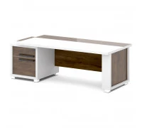 Стол руководителя с одной тумбой L-115 пр/л Grace