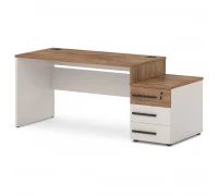 Стол с опорной тумбой T-25 л/пр Lavana