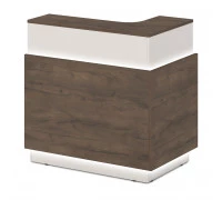 Угловая ресепшн с RGB подсветкой T-88 л/пр