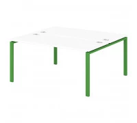 Стол-тандем на металлокаркасе S-43