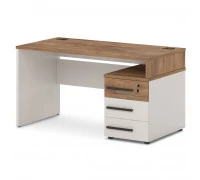 Стол с опорной тумбой T-22 л/пр Lavana