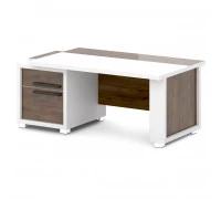 Стол руководителя с одной тумбой Grace L-110 пр/л 