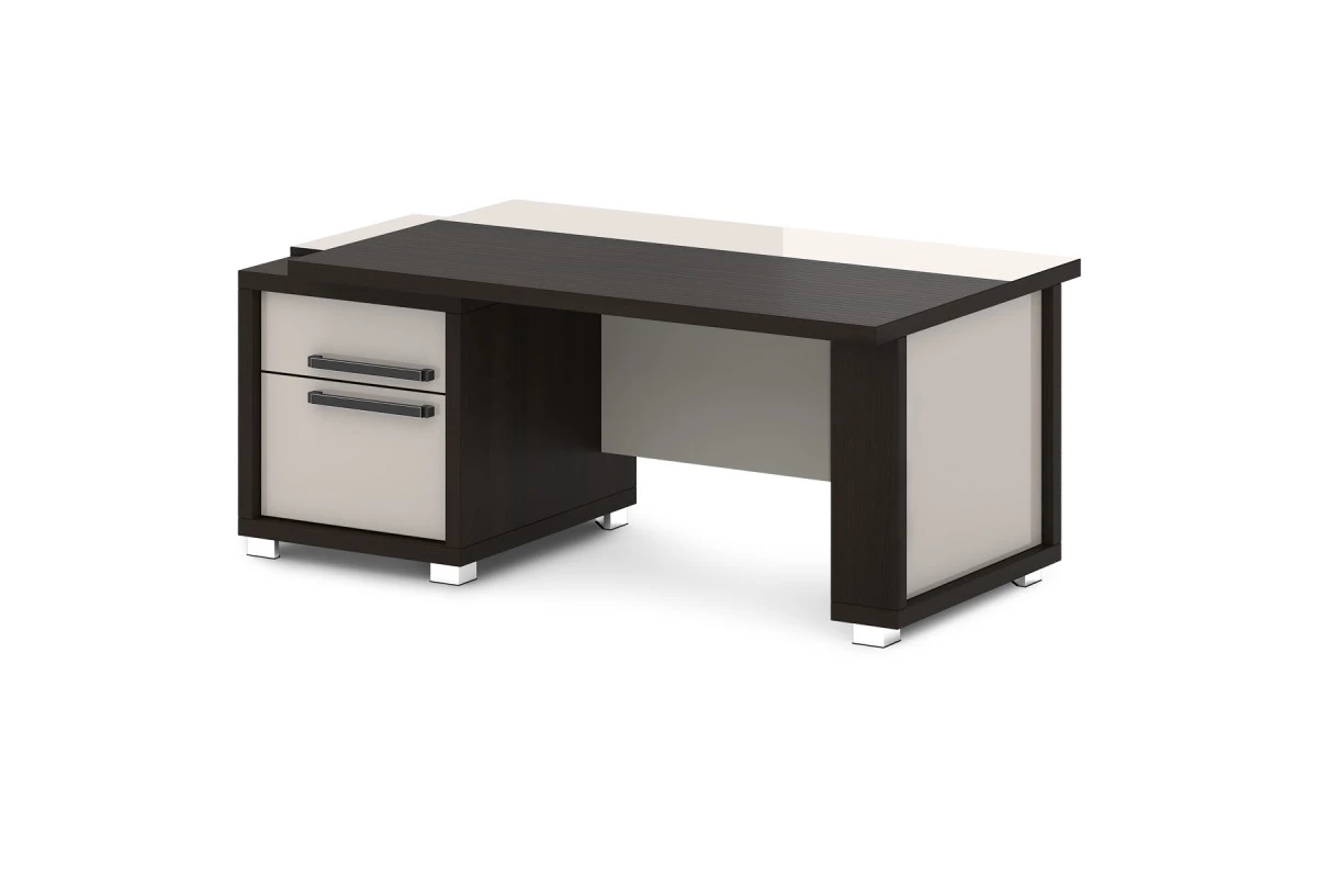 Стол руководителя с одной тумбой Grace L-110 пр/л 